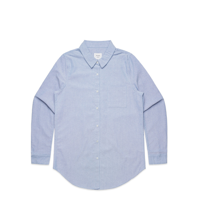Women's Oxford Shirt in Light blue