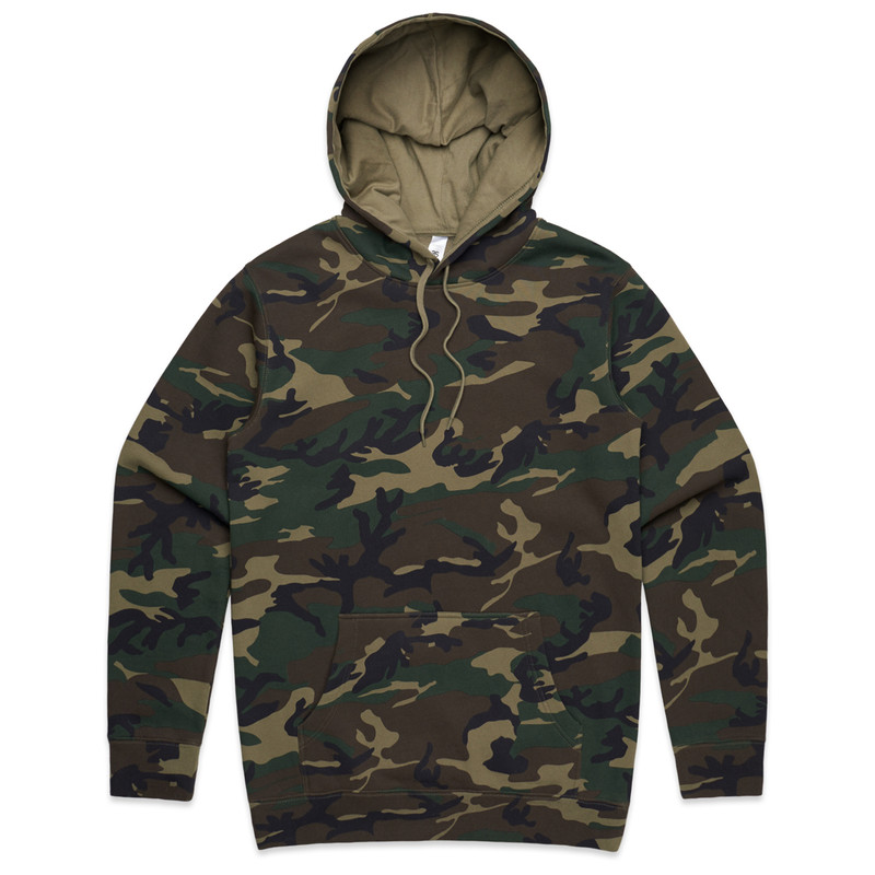 Stencil Camo Hood in Camo