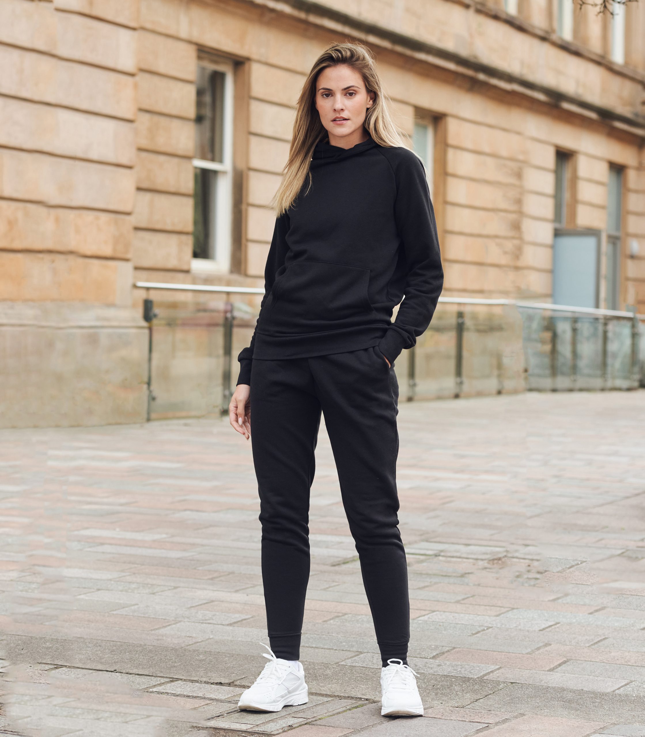 Unisex Athleisure Joggers in Black