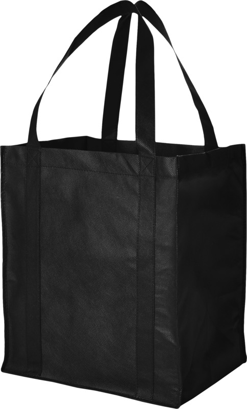 Liberty bottom board non-woven tote bag 29L in Black