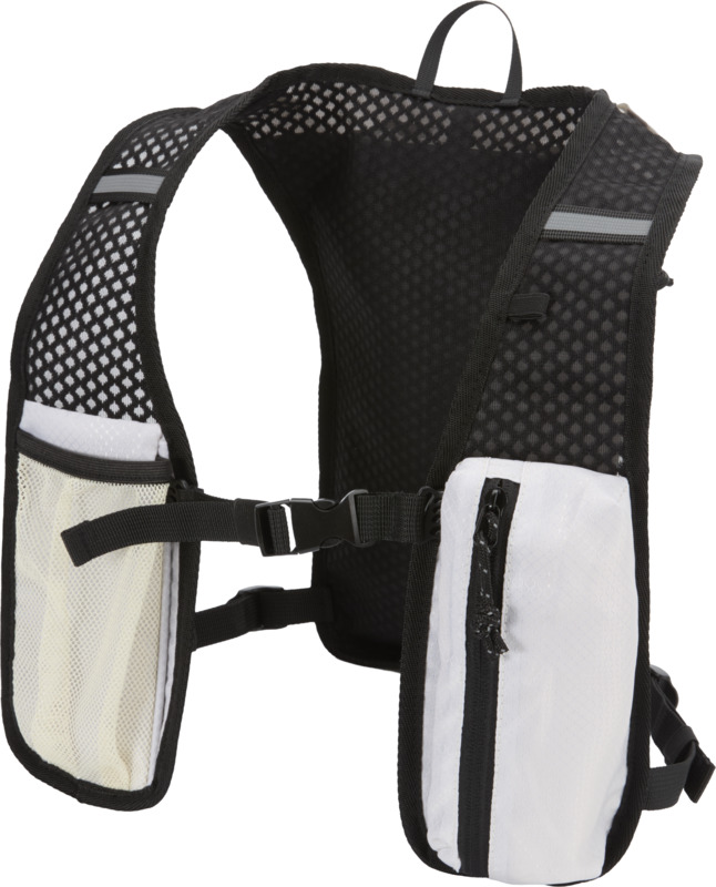 Varyon GRS recycled running vest hydration pack 5L in Sandstone