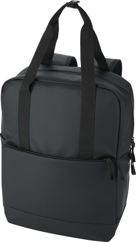 Resi Plus GRS recycled cooler backpack 18L in Black